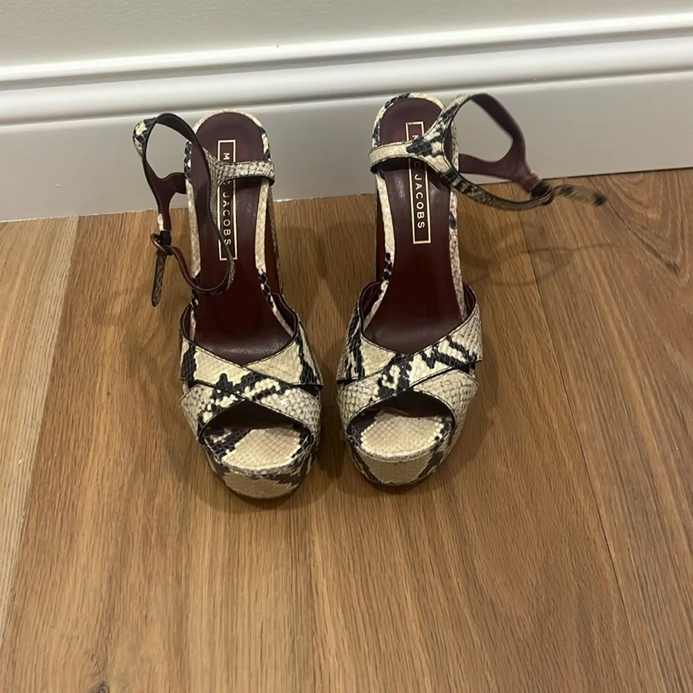 Marc Jacob’s python platforms - Picture 2 of 4